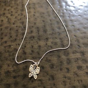 james avery butterfly necklace